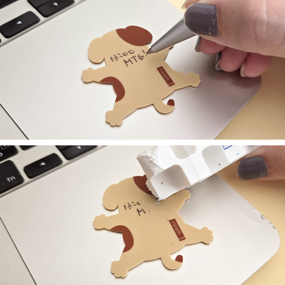 書いて消せるメモ ウェモペッタ(wemoPETTA)