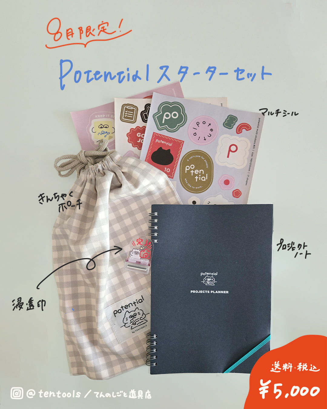 【8月限定セット】Potentialスタートセット