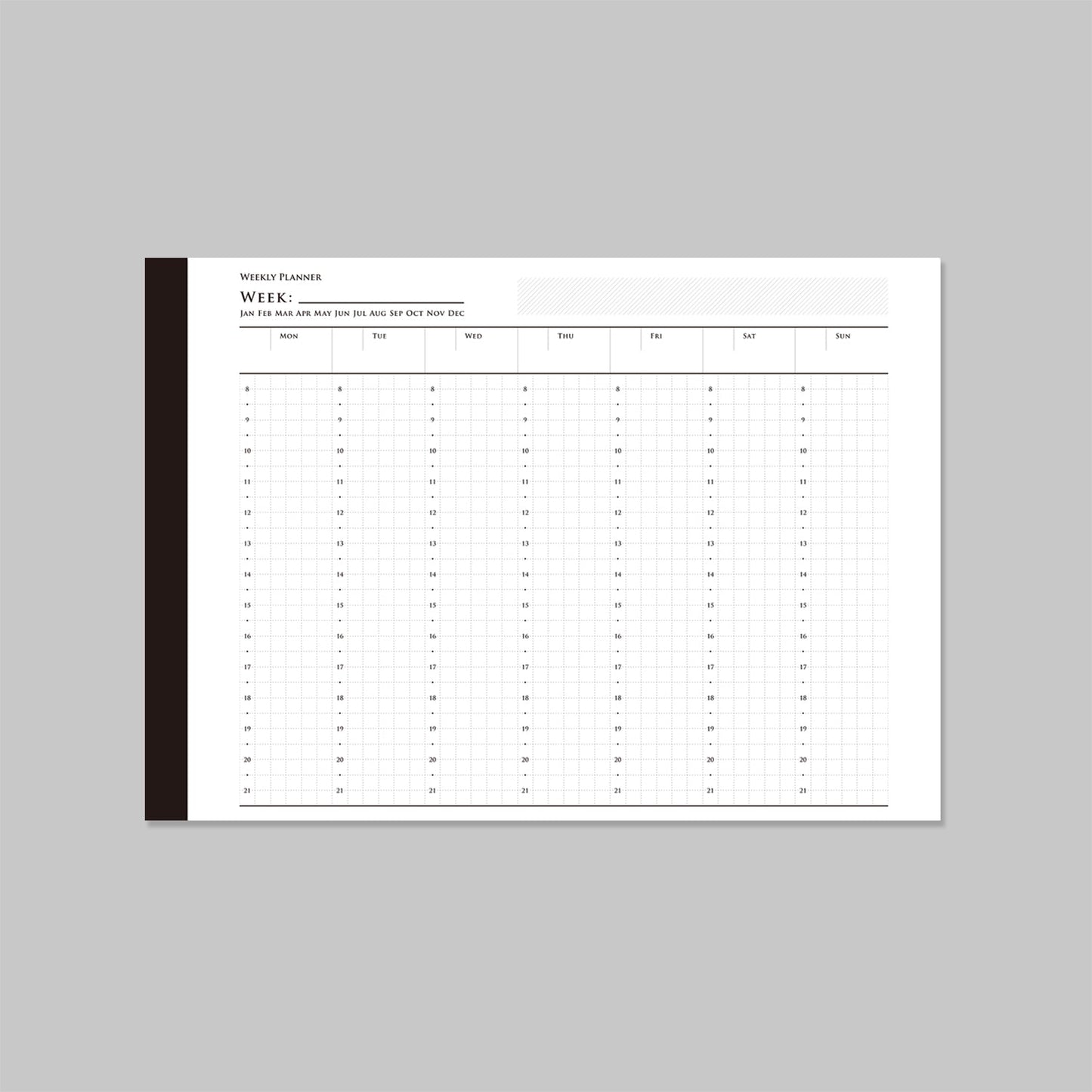 【B5サイズ】プランナー(TODO/MONTHLY/WEEKLY/MEETING)