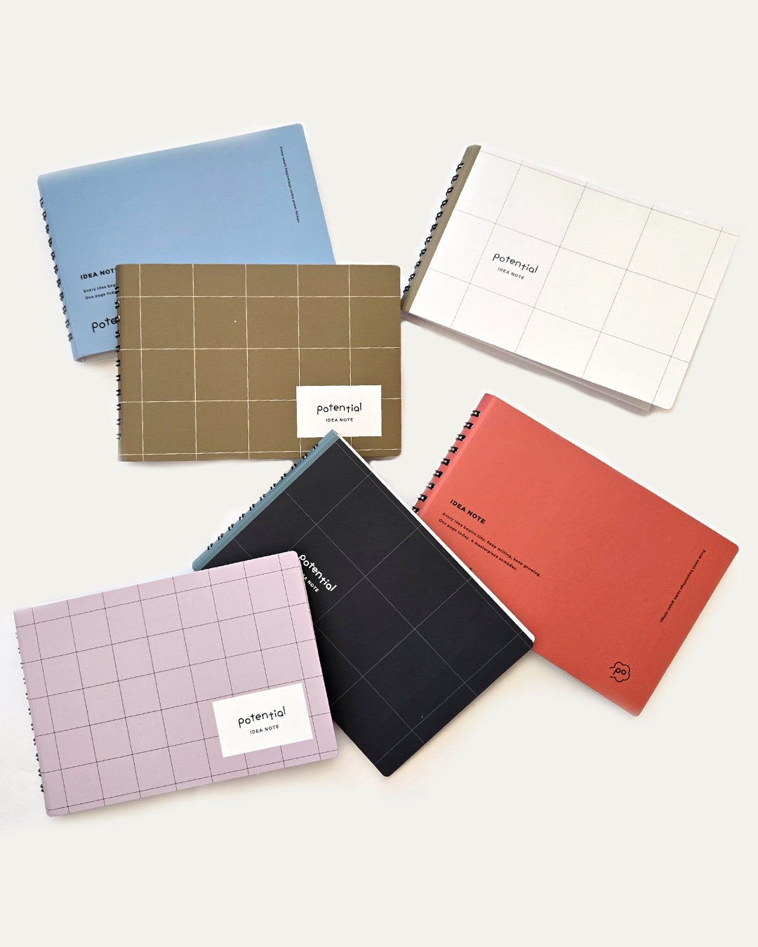 Potential 横型アイデアノート(無地)