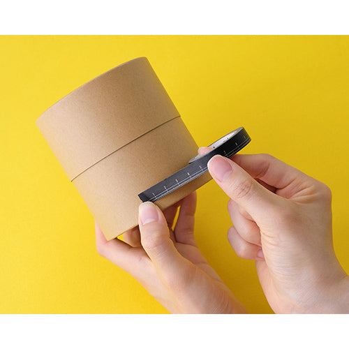 黒地定規マスキングテープ