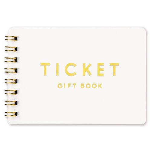 (在庫限り)ブック型ギフトカード TICKET GIFT BOOK