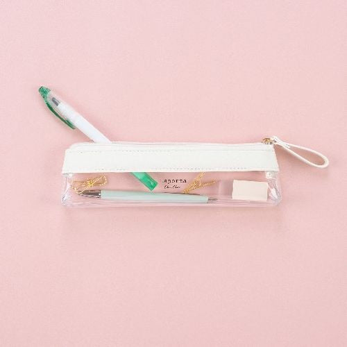 【スリムペンケース】クリアケース スリムPENサイズ(ラポルタ)
