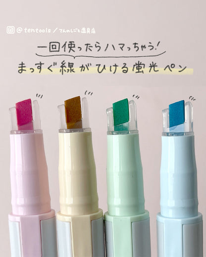 KIRE-NA キレーナ まっすぐきれいな線がひける蛍光ペン