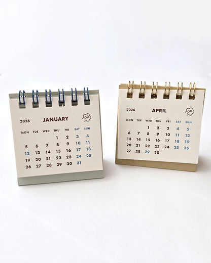 Potential 2026年 ミニミニ卓上カレンダー