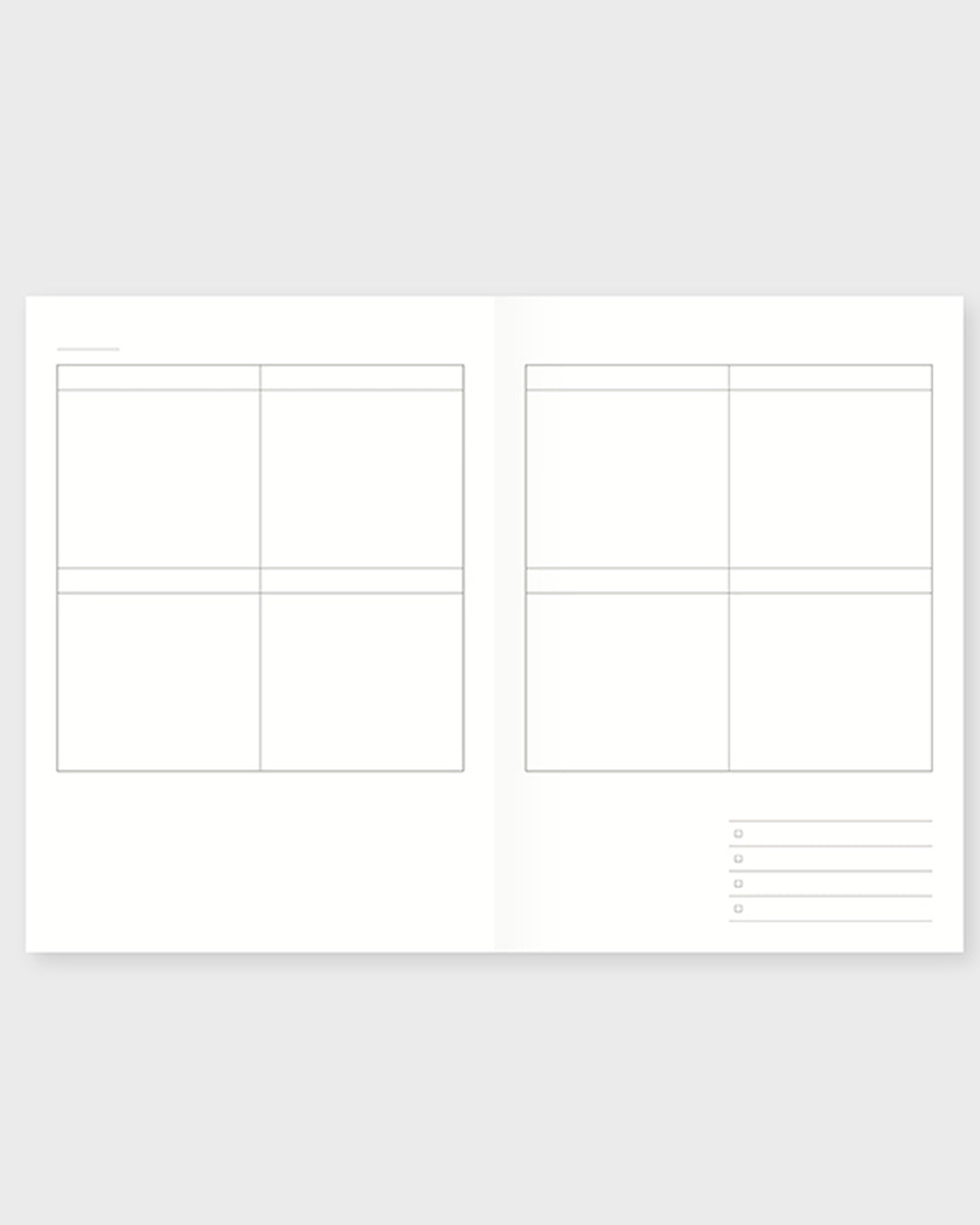 エイトステップスノート(Eight steps notebook)