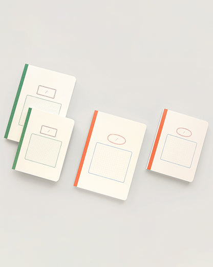 Sサイズ 日々の記録ノート (Daily index notebook S)