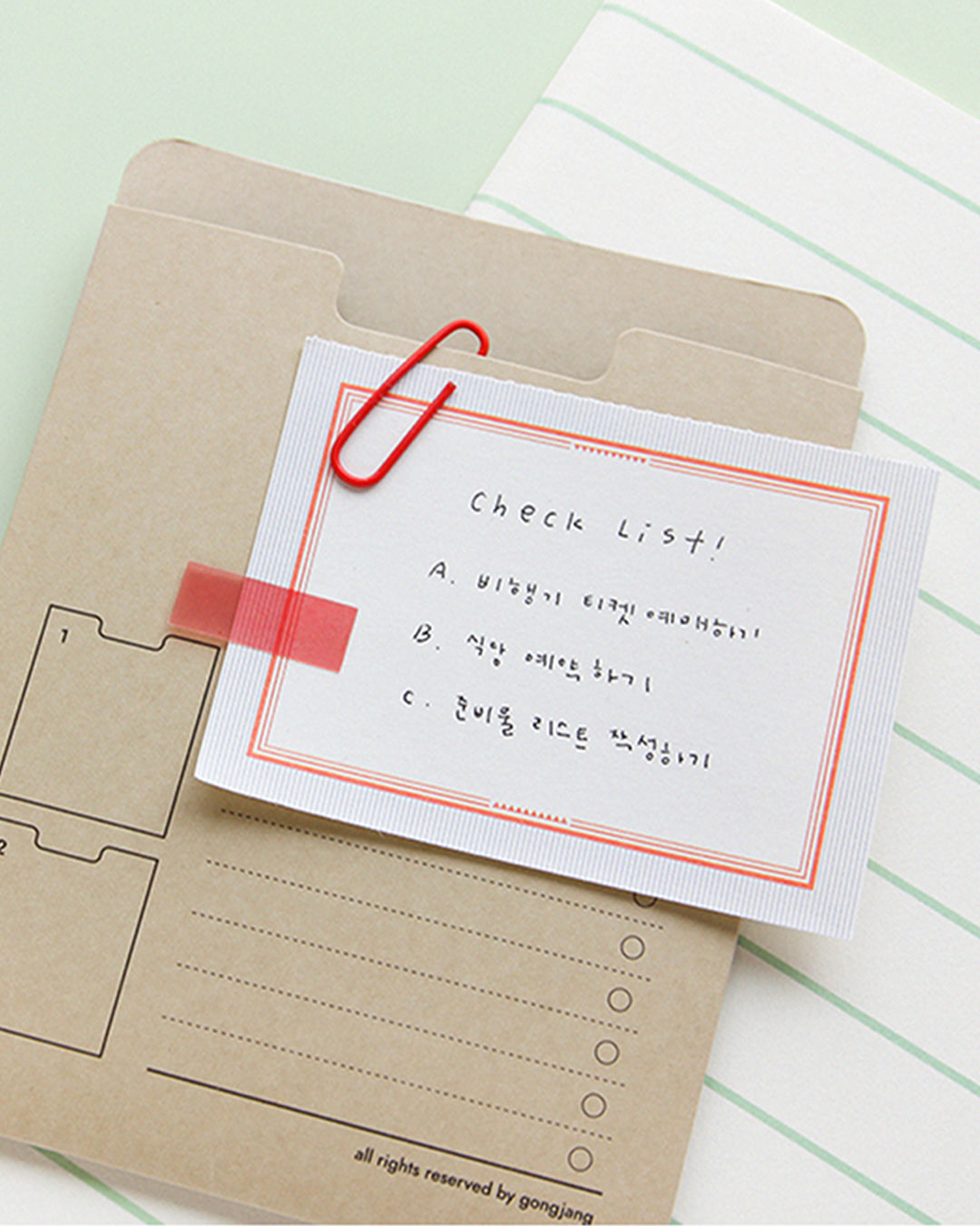 切り離しできるメモパッド ポイント(Point memo pad)