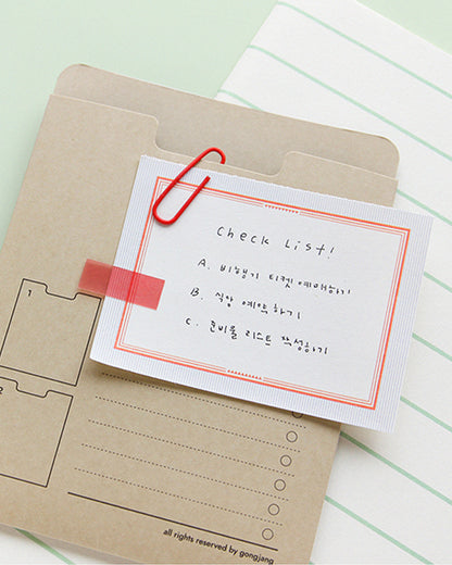 切り離しできるメモパッド ポイント(Point memo pad)