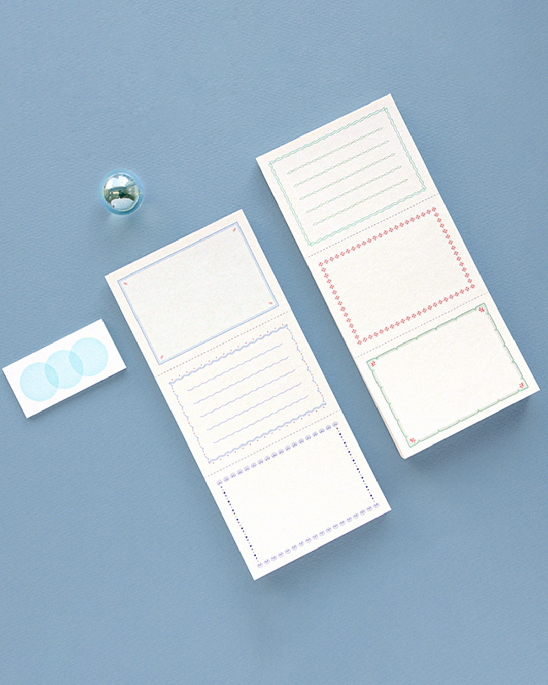 Nature memo pad overview