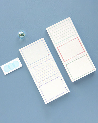 切り離しできるメモパッド ネイチャー (Nature memo pad)