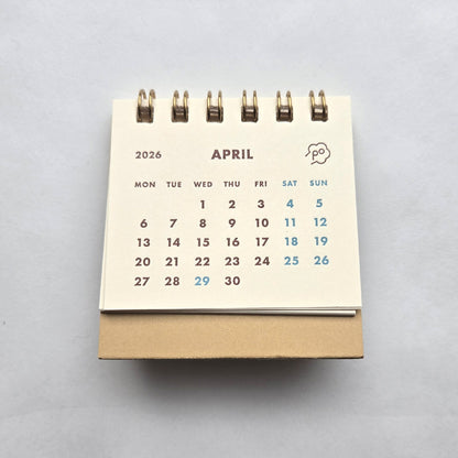 Potential 2026年 ミニミニ卓上カレンダー