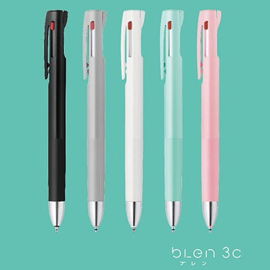 油性3色ボールペン ブレン bLen 3c 0.5mm