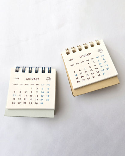 Potential 2026年 ミニミニ卓上カレンダー