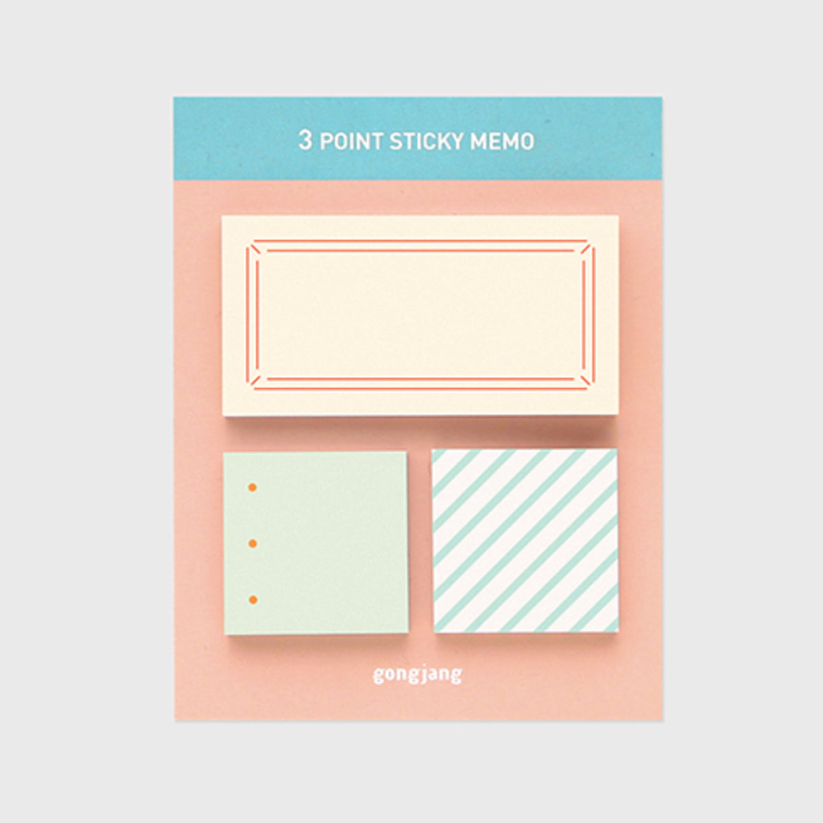 ふせんパレット 3 point sticky memo ver.2