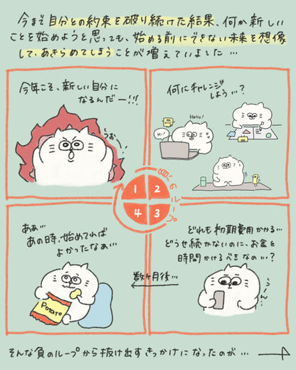 てんのしごと道具店オリジナル2026年4月始まりカレンダー(30日チャレンジ)