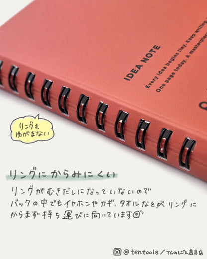 Potential 横型アイデアノート(無地)