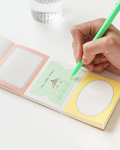 切り離しできるメモパッド ポイント(Point memo pad)