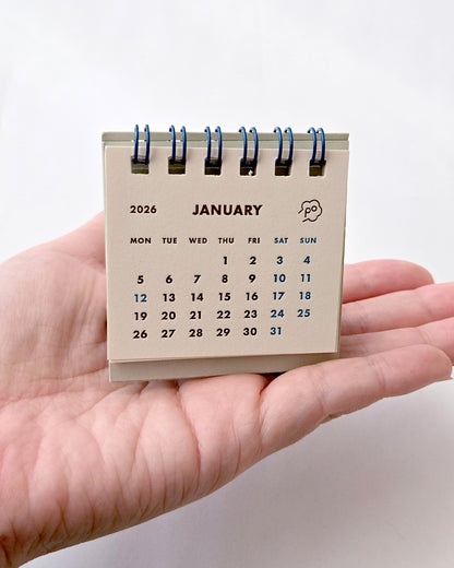 Potential 2026年 ミニミニ卓上カレンダー