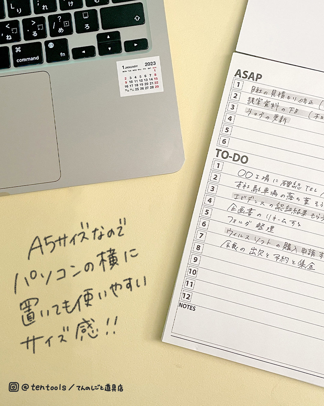 【A5サイズ】スケジュールパッド50枚(マンスリー・ウィークリー・デイリー・todo・ミニッツ)