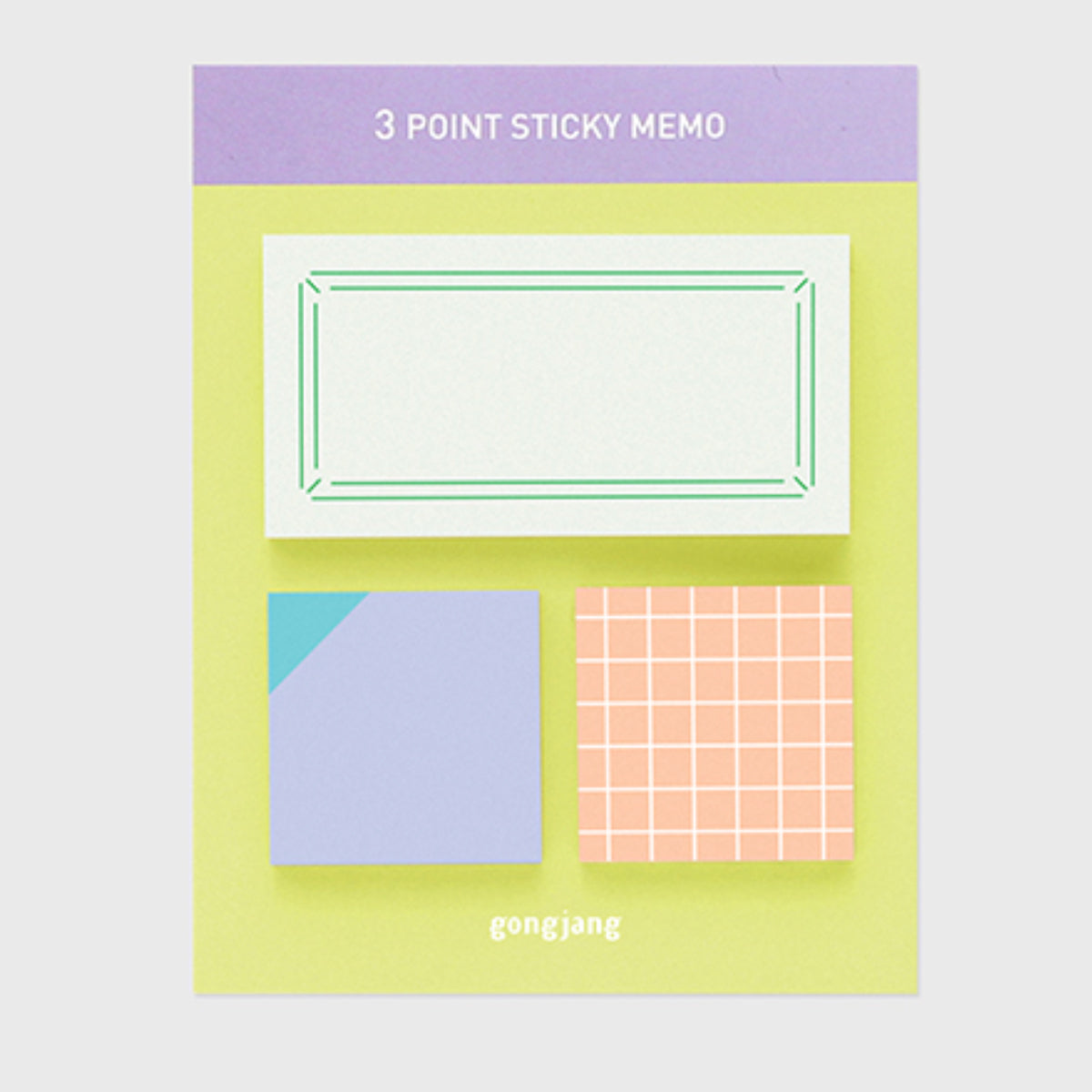 ふせんパレット 3 point sticky memo ver.2