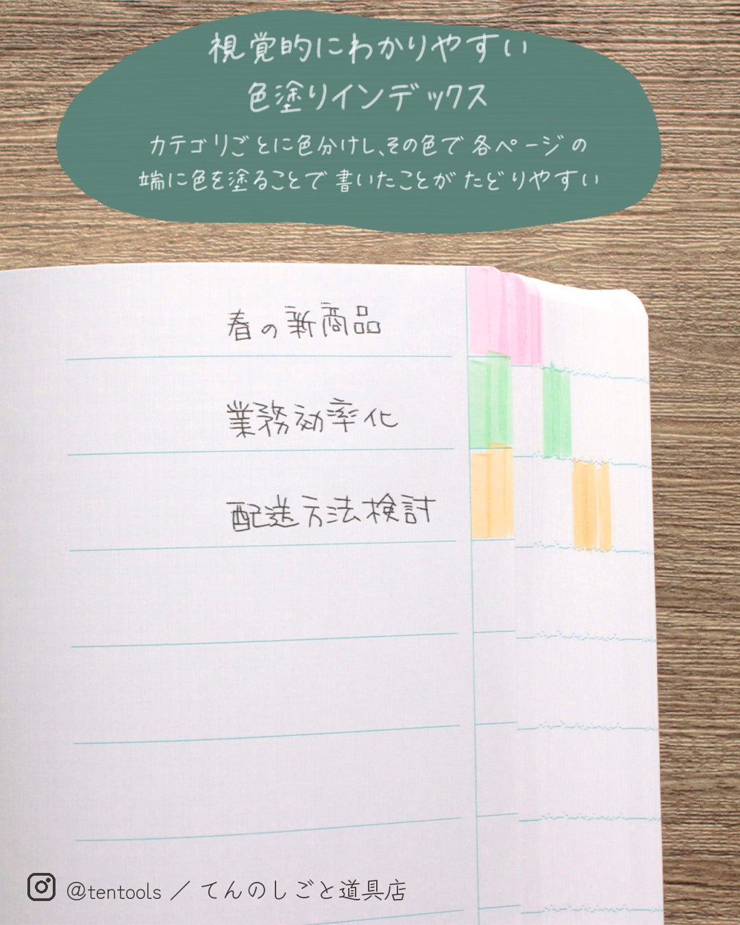 コクヨノート Numbered Notebook