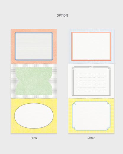 切り離しできるメモパッド ポイント(Point memo pad)