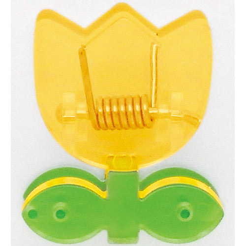 チューリップ マグネット付きクリップ