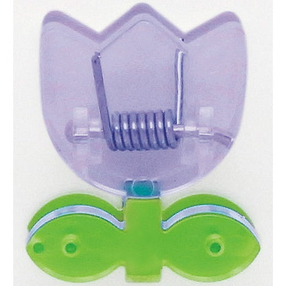 チューリップ マグネット付きクリップ