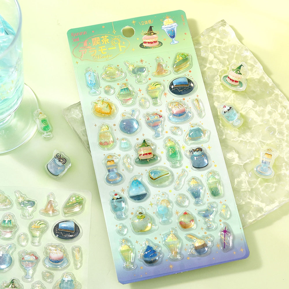 きゅるるんシール　喫茶マジック