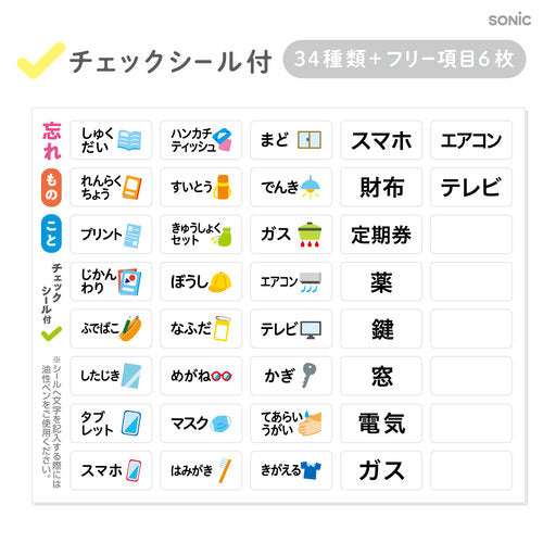 うっかりチェッカー TODOキーホルダー