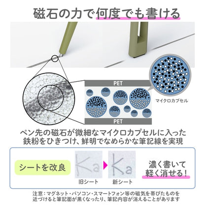 Kaiteメモ 90×90 繰り返し書けるメモパッド
