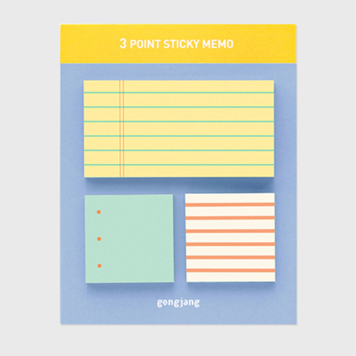 ふせんパレット 3 point sticky memo ver.2