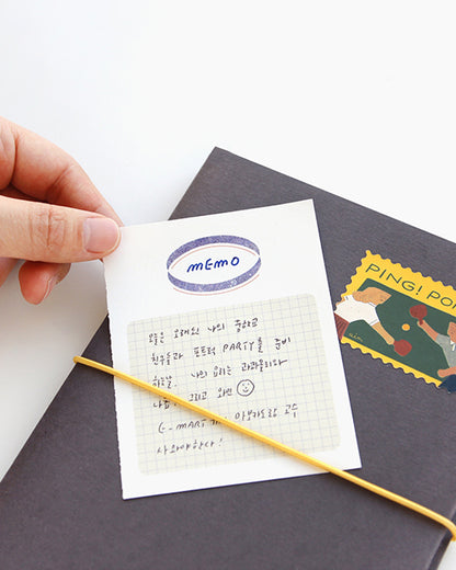 切り離しできるメモパッド インデックス(Index memo pad)