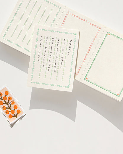 切り離しできるメモパッド ネイチャー (Nature memo pad)