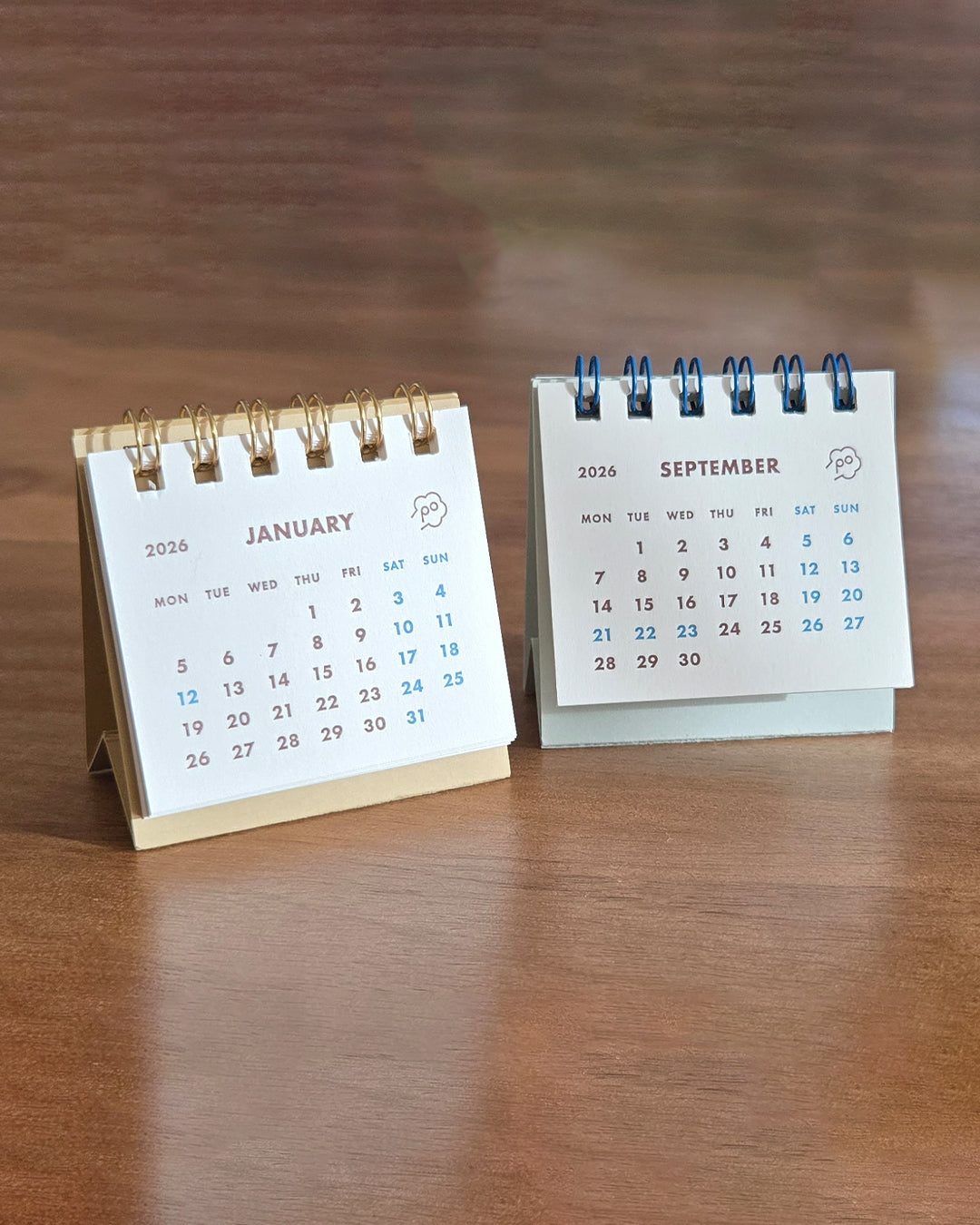 Potential 2026年 ミニミニ卓上カレンダー