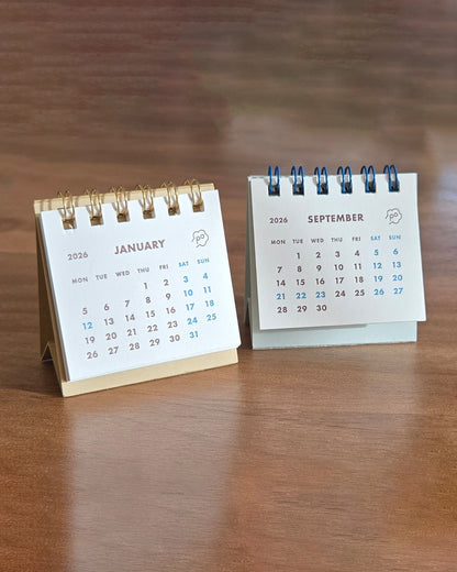 Potential 2026年 ミニミニ卓上カレンダー