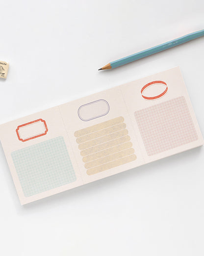 切り離しできるメモパッド インデックス(Index memo pad)