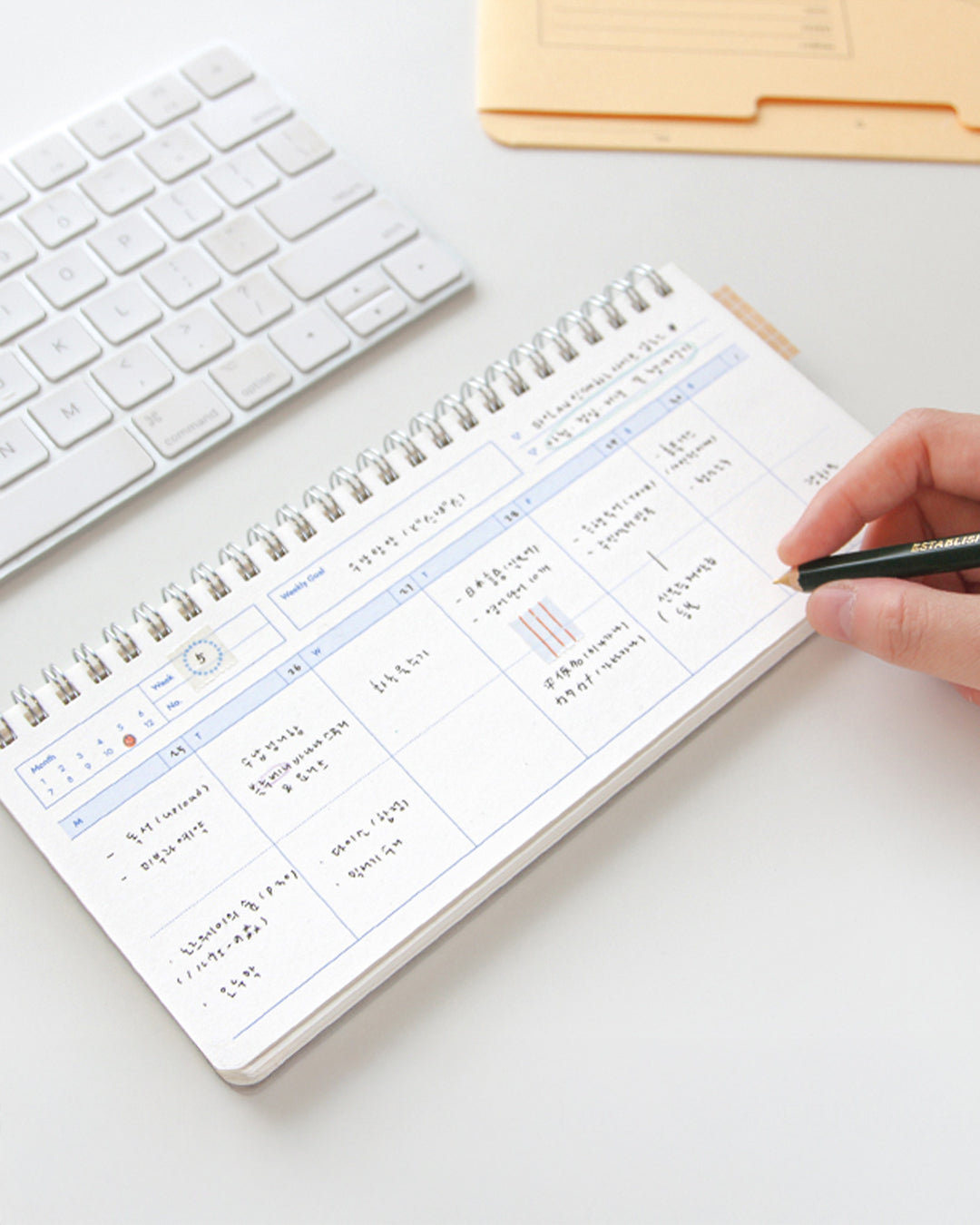 ウィークリーデスクパッド(Weekly desk planner)