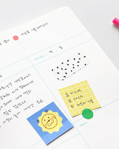 ふせんパレット 3 point sticky memo ver.2