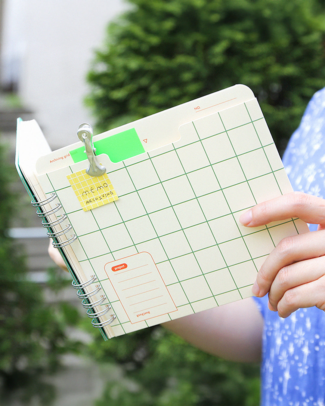 Notebook cover detail