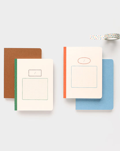 Sサイズ 日々の記録ノート (Daily index notebook S)
