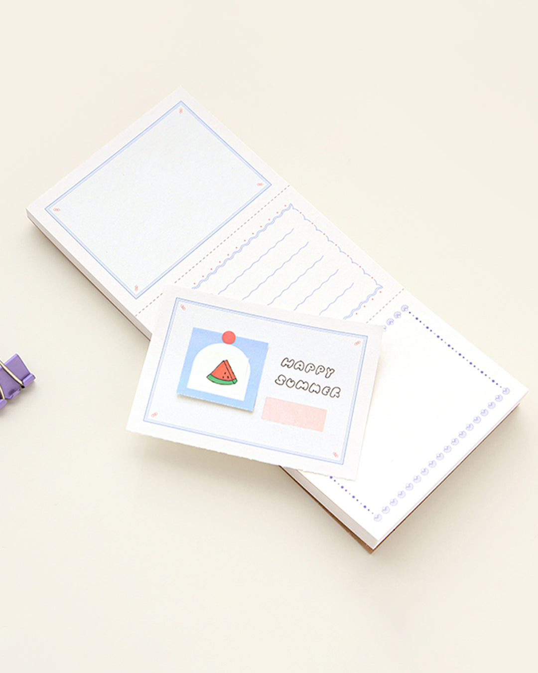 切り離しできるメモパッド ネイチャー (Nature memo pad)