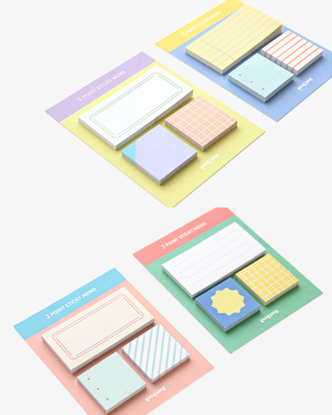 ふせんパレット 3 point sticky memo ver.2