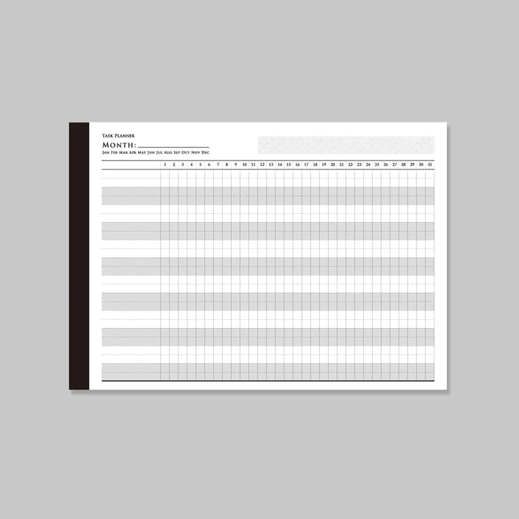 [B5 size] Planner (TODO/MONTHLY/WEEKLY/MEETING)