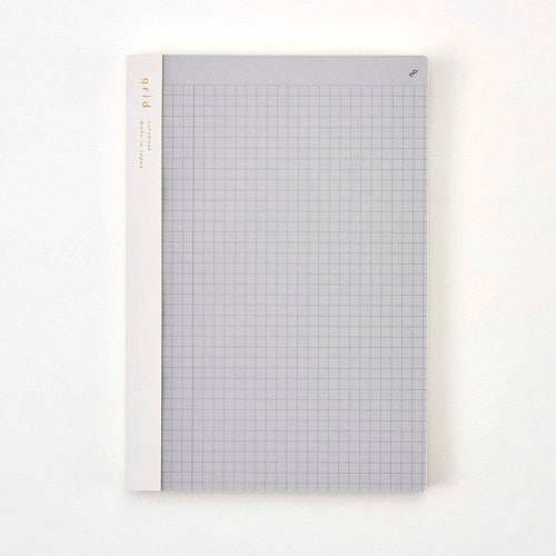 [B6/A5/B5 Clear] isshoni.notebook grid with page numbers