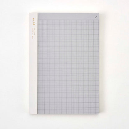 [B6/A5/B5 Clear] isshoni.notebook grid with page numbers