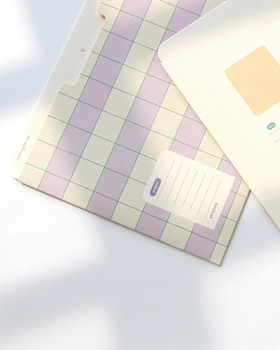 A5 紙製ファイル グリッド(A5 Archiving file grid)