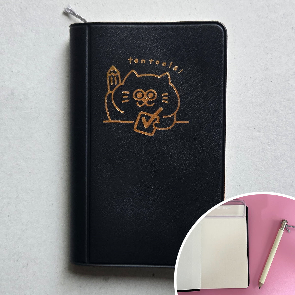 てんのしごと道具店オリジナル ミニメモ帳 方眼 アイディアサイズ