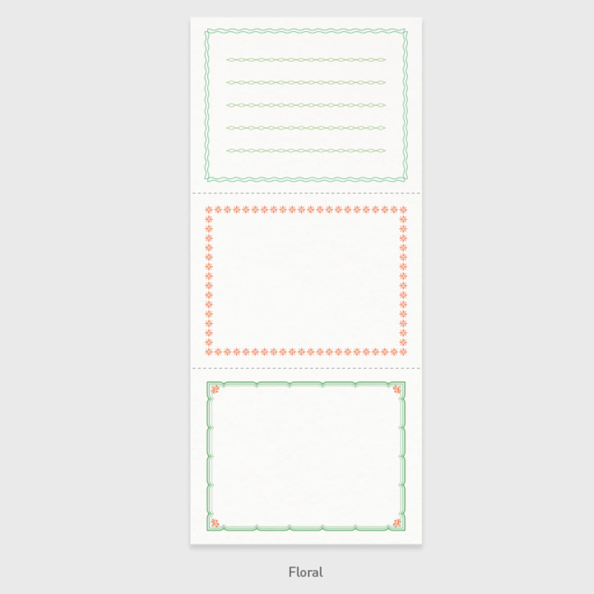 切り離しできるメモパッド ネイチャー (Nature memo pad)